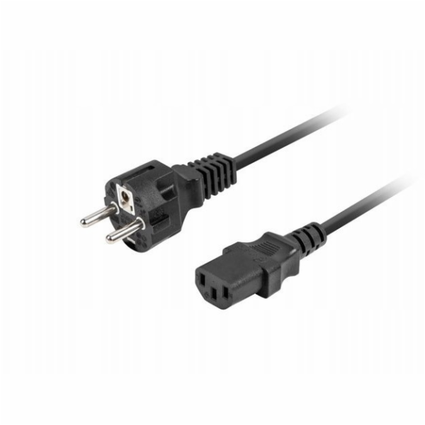 Lanberg CCE 7/7 - IEC 320 C13 2M VDE napájecí kabel rovný...