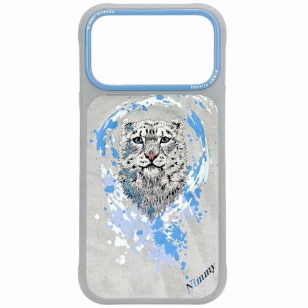 Nimmy Pouzdro Pantera MagSafe pro iPhone 17 Pro světle šedé