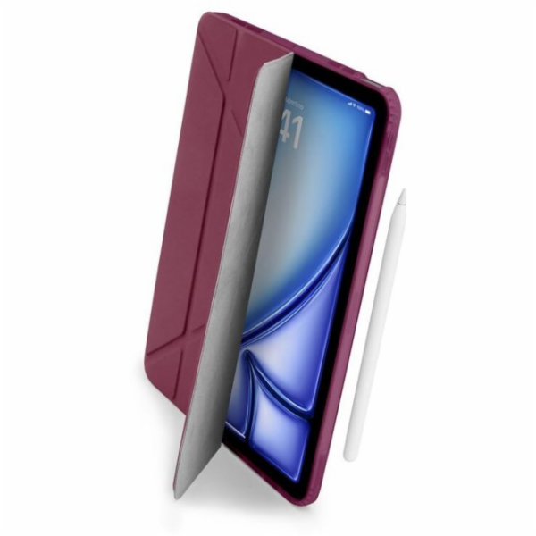 Pipetto Originální pouzdro Origami No1, vínové - iPad (A1...