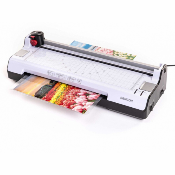 Sencor Laminátor 2v1 SLA 230 A4 fólie 2x75-2x125 mm + gil...