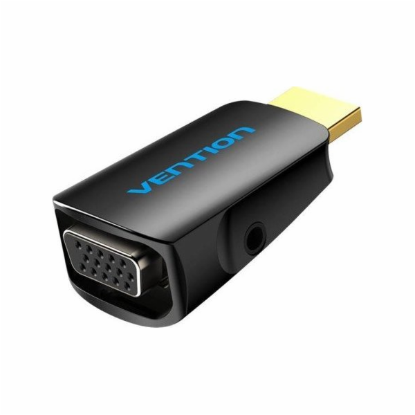 Adapter HDMI to VGA Vention AIDB0 with 3.5mm Audio Port