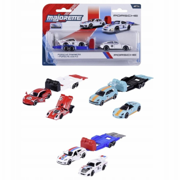 Simba Majoretkové Porsche s přívěsem 8502103001