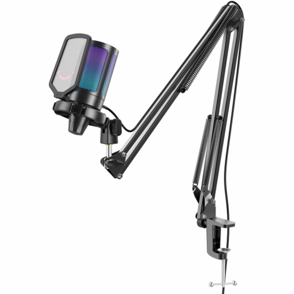 Fifine Herní studiový kondenzátorový mikrofon A6T AMPLIGA...