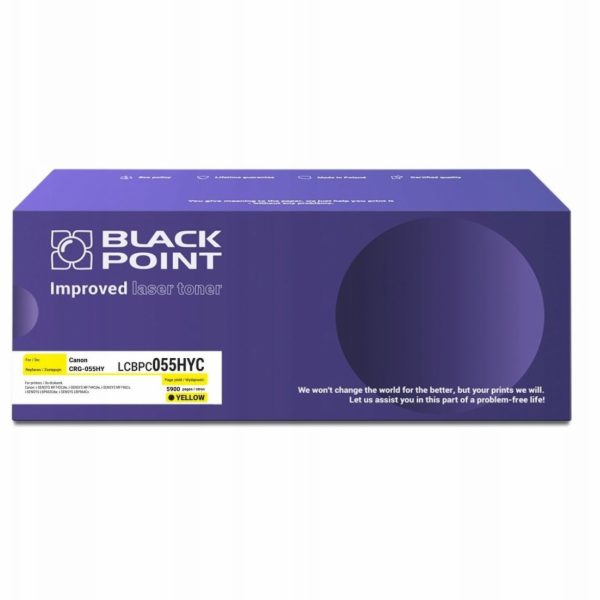 Black Point [LCBPC055HYC] Toner BP (Canon CRG-055HY) verz...