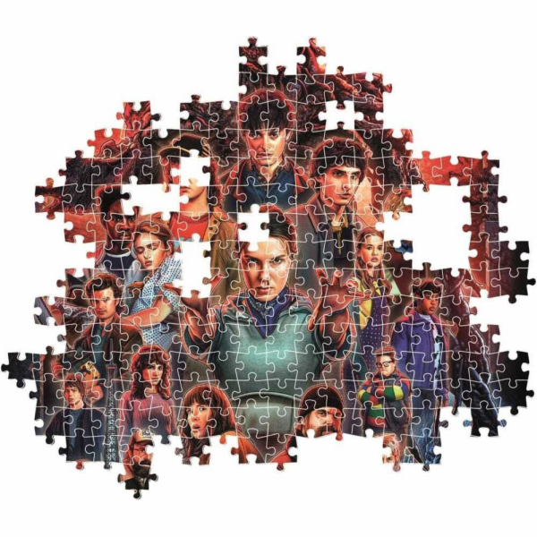 CLEMENTONI Delione Stranger Things, 40 cm x 30 cm, 1000 d...