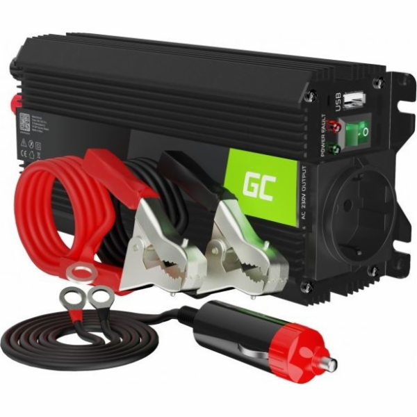 Green Cell Měnič napětí 24V 500W/1000W