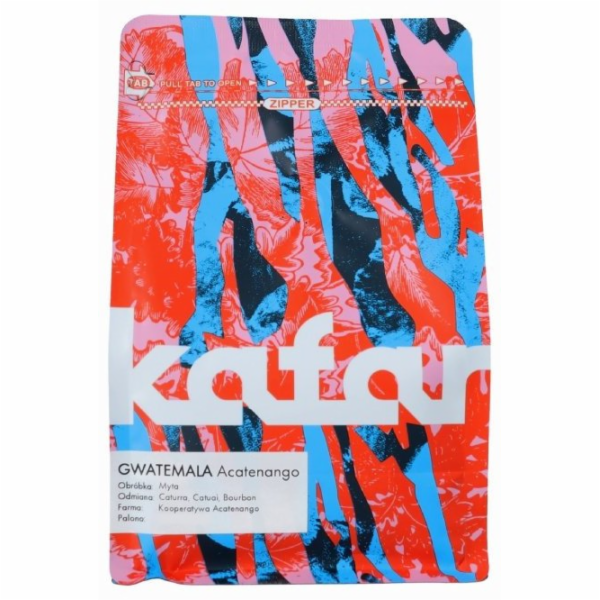 Kafar Kávová zrna Guatemala Acatenango 250g