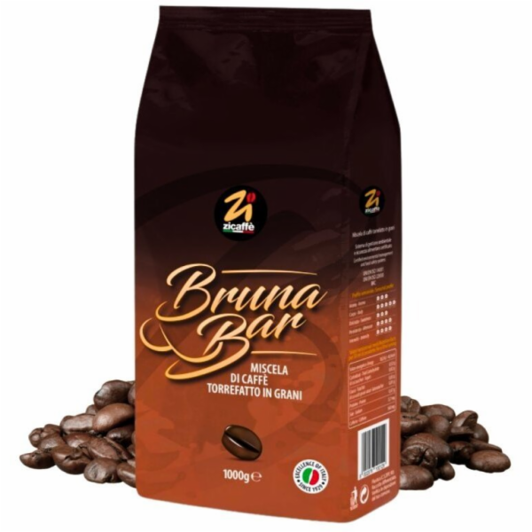 Zicaffe kávová zrna Linea Bruna kávová zrna 1kg
