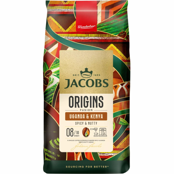 Jacobs Coffee Beans Origins Coffee Beans Keňa a Uganda 1kg
