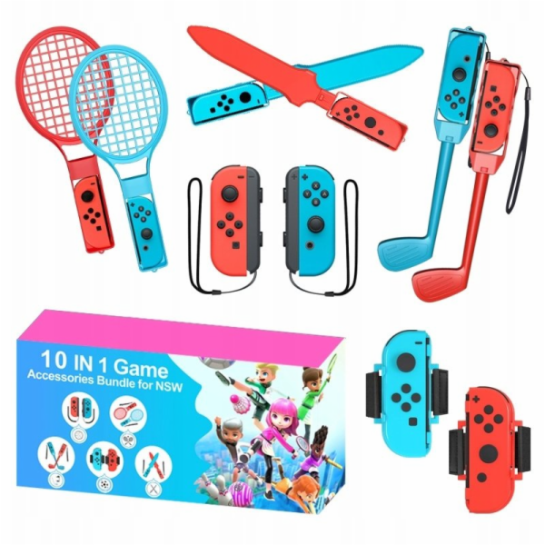 Hurtel Rodinný balíček 10 v 1 pro Nintendo Switch Sports ...