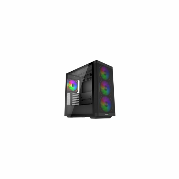 EVOLVEO Scorpio, skříň eATX/ATX, 4x ARGB ventilátor 120mm...
