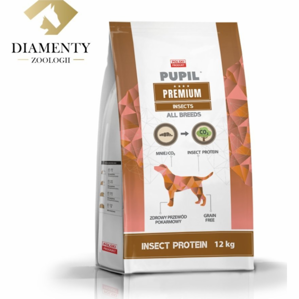 PUPIL Premium Insects - suché krmivo pro psy - 12kg