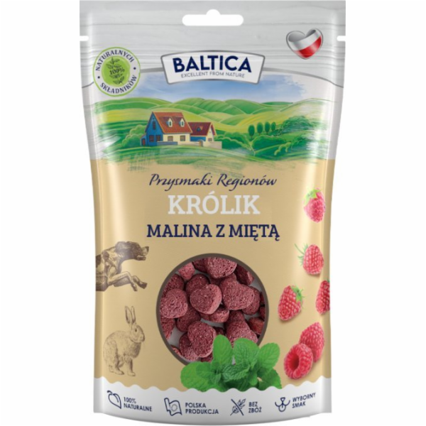 BALTICA Przysmaki regionów Rabbit with raspberry and mint...