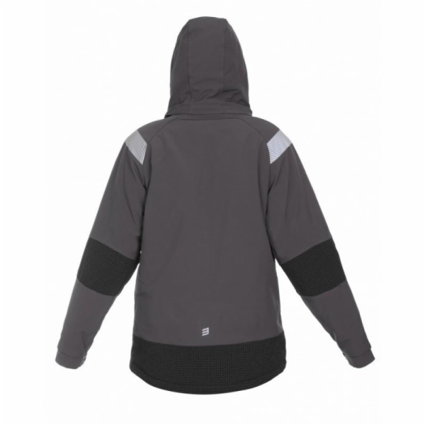 Pracovní bunda Bo, černá/šedá, velikost XL