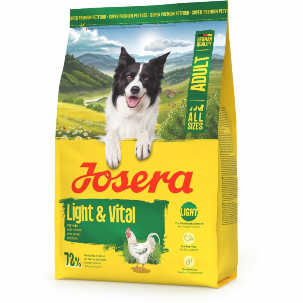 JOSERA Adult  Light & Vital - suché krmivo pro psy - 3kg