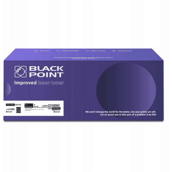 Black Point [LCBPH2210XBKC] Barevný toner (HP W2210X) čip...