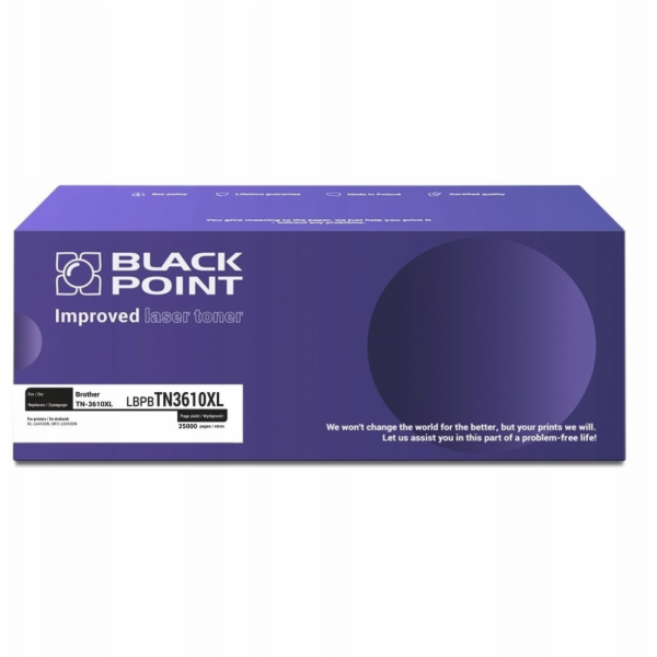 Black Point [LBPBTN3610XL] Toner BP S+ (Brother TN-3610XL)