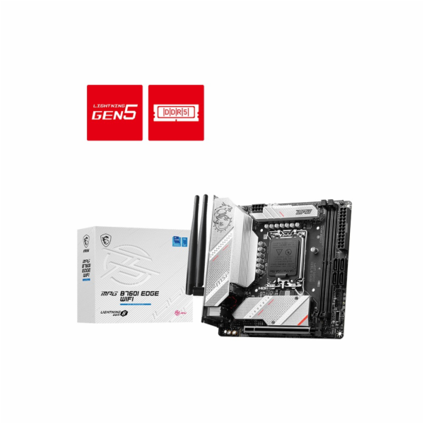 MSI MPG B760I EDGE WIFI, základní deska