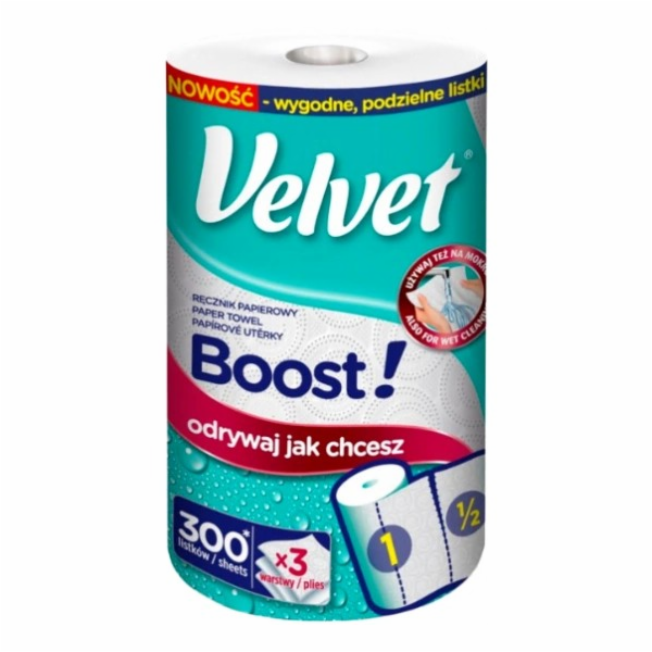 Utěrka kuchyňská 3-vrstvá Velvet
