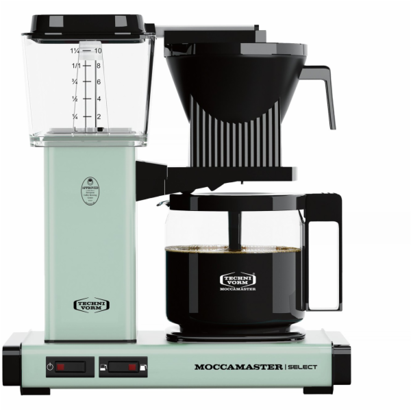Moccamaster KBG 741 Vyberte zelený kávový stroj