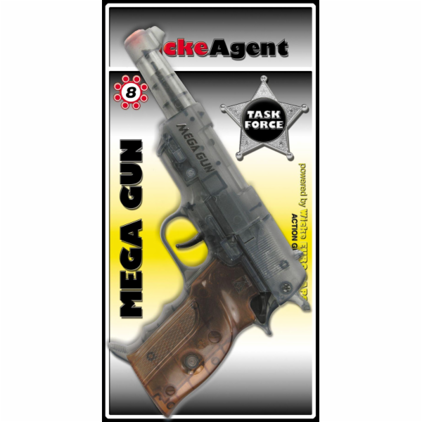 Dětská pistole Mega Agent 45-0374-07