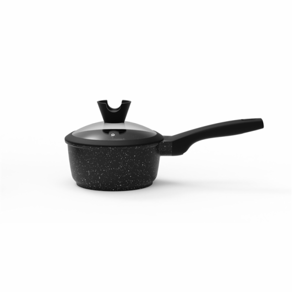 Hrnec Domoletti Black Marble, 16 cm, 1,3 l