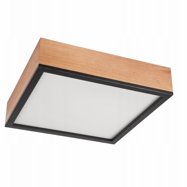 Lamkur Stropní svítidlo Oak Square 48826 4x15W E27 dub/černá