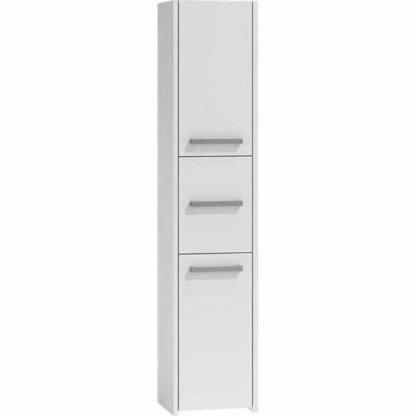 Topeshop S43 BIEL koupelnový doplněk Bílá