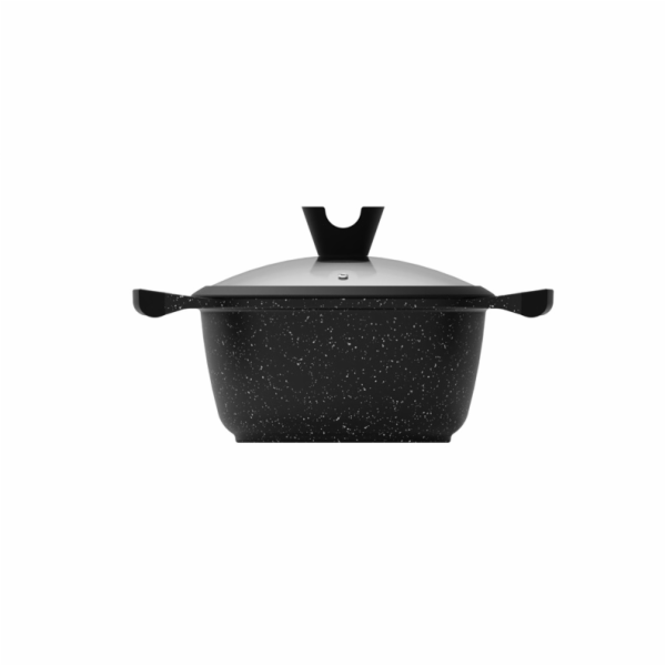 Hrnec Domoletti Black Marble, 20 cm, 2,6l