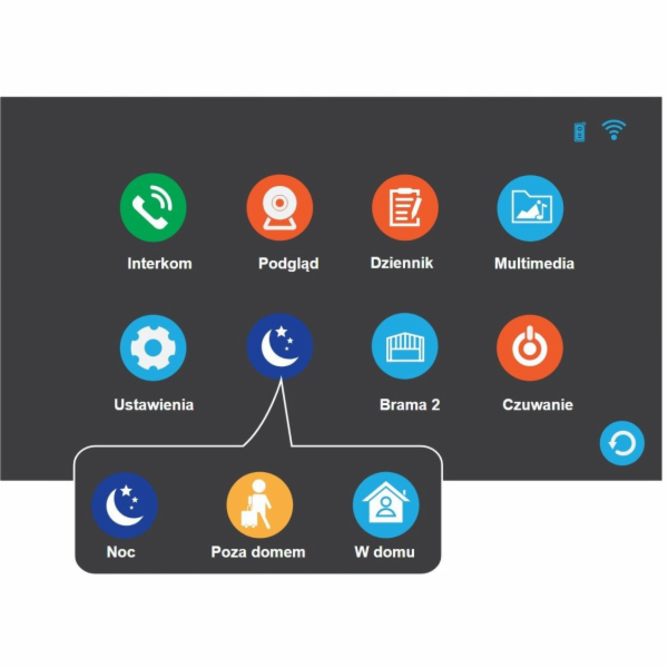 Laskomex 2vodičový IP video interkom GEMINI ZEST
