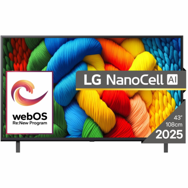LG NanoCell 43NANO80A3B televizor 109,2 cm (43") 4K Ultra...