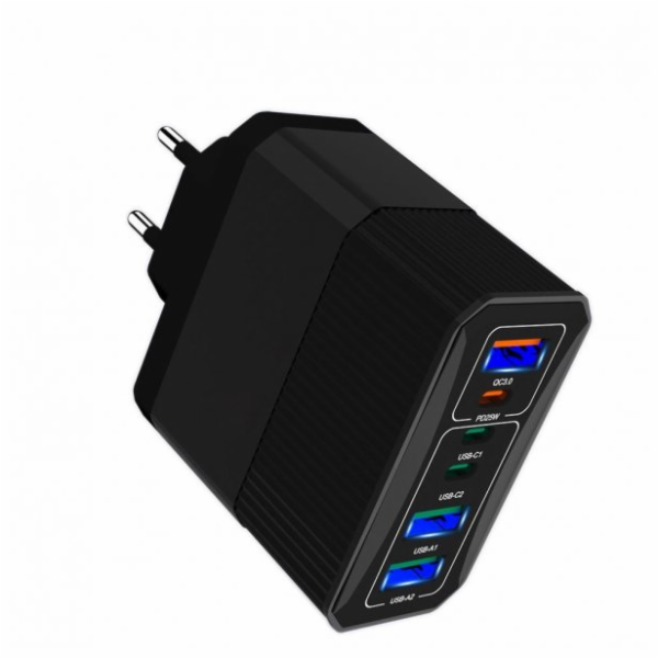 MSONIC WALL CHARGER 40W 3USB+3XUSB-C PD/QC MY6646K