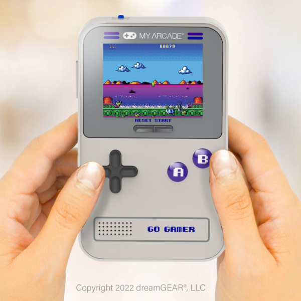dreamGear My Arcade Go Gamer Classic (300 in 1) Gray & Pu...