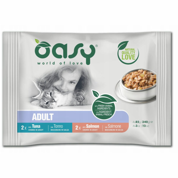 OASY Chunks in gravy Multipack Fish selection - mokré krm...