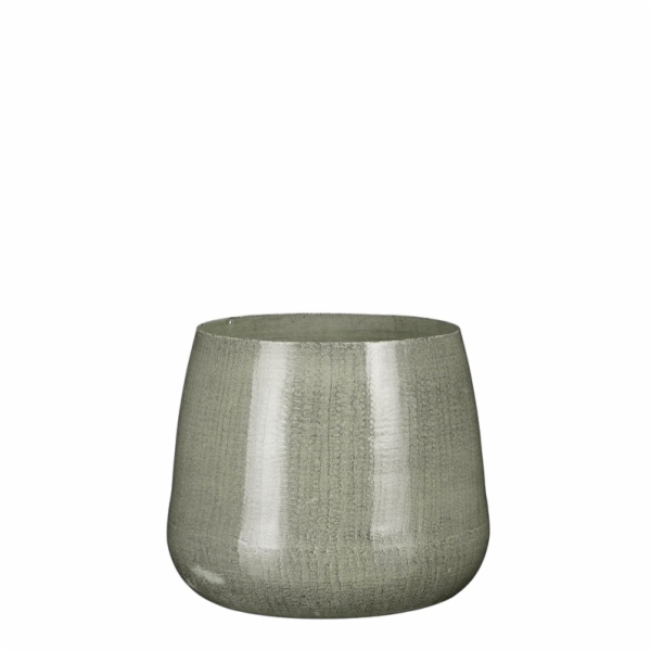 Hrnec Mica Benson 1073520, kov, H 19 cm, šedý