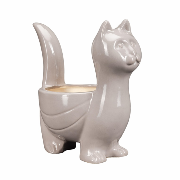 Květináč Domoletti AN.6688.021.PC, O 21 cm, šedý