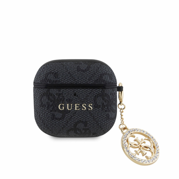 Guess 4G Script PC/PU Charm AirPods 4, B