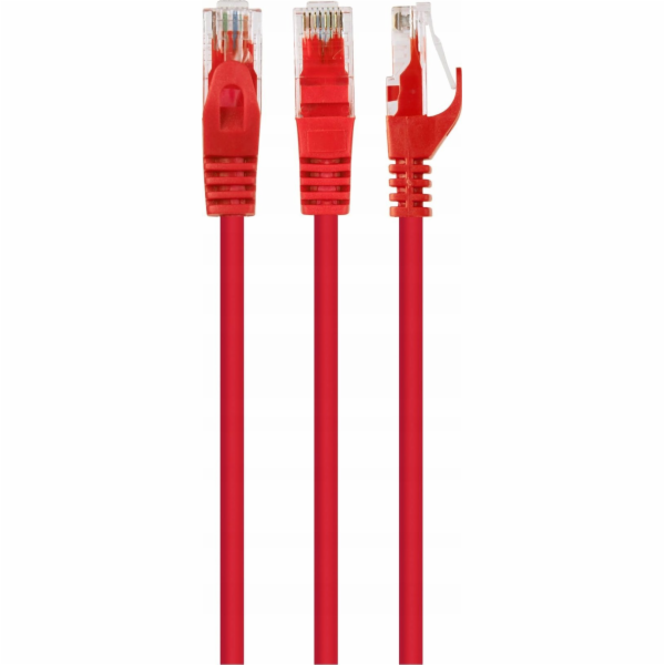 Gembird Patchcord kategorie 6 UTP 1,5m červený
