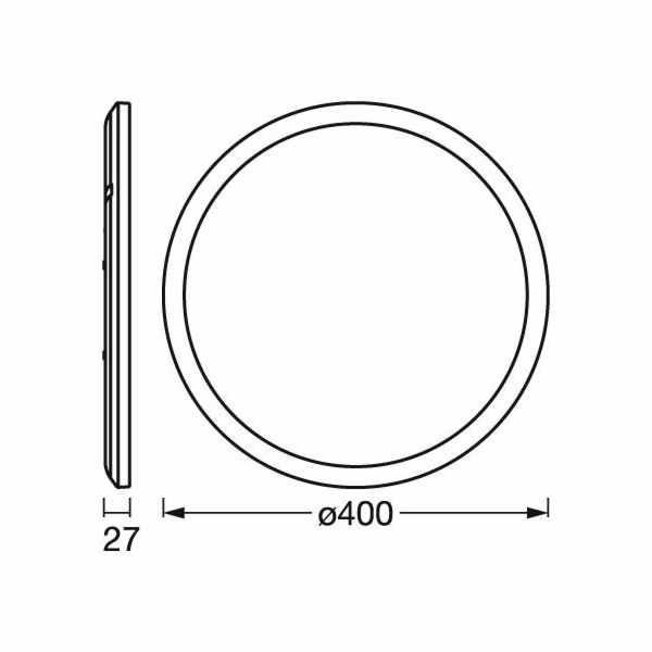 Stropní svítidlo Ledvance ORBIS ULTRA SLIM CLICKDIM, 22W