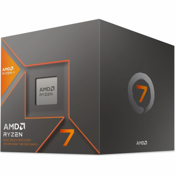 CPU AMD RYZEN 7 8700G, 8-core, až 5.1GHz, 24MB cache, 65W...