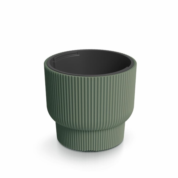 Hrnec Prosperplast Milly, plastový, H 39,5 cm, zelený