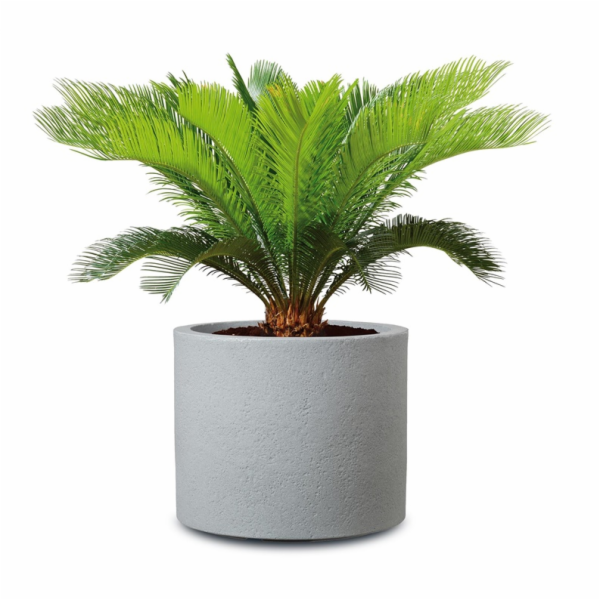 Hrnec Scheurich Stony Grey, plast, O 29 cm, šedý