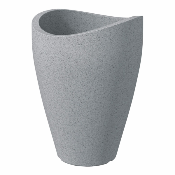 Hrnec Scheurich Stony Grey, plast, O 40 cm, šedý