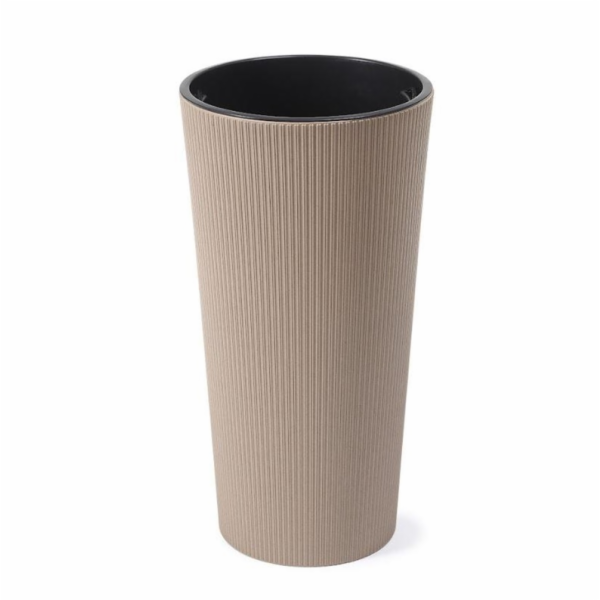 Hrnec Lamela Lilia 879-85, plast, O 29,5 cm, obj Hnědý