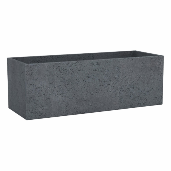 Hrnec Scheurich Stony Black, plast, O 79 x 29 cm