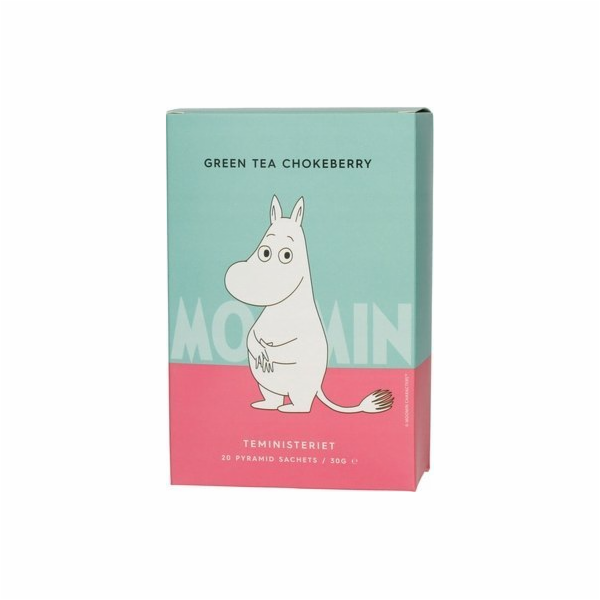 Teministeriet Moomin zelený čaj aronie 20 pyramid