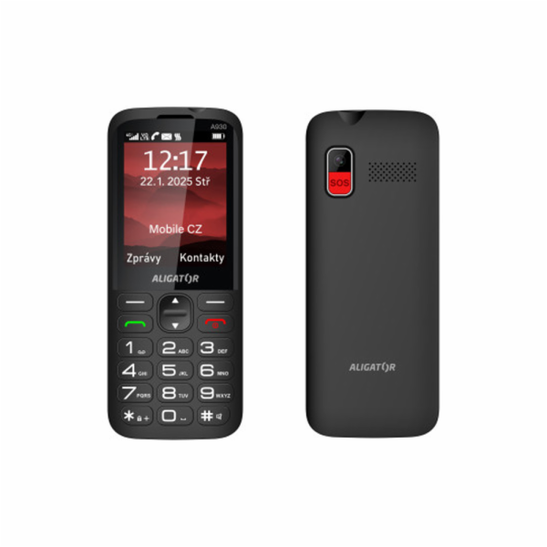 Aligator A930 GPS Senior Black