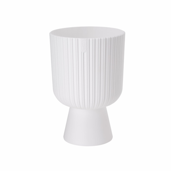 Květináč Forma Plast KELI MIKA 5125-011, O 17,8 cm, bílá