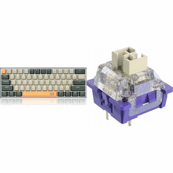 Redragon Redragon K606 Lakshmi Red spínací klávesnice (K6...