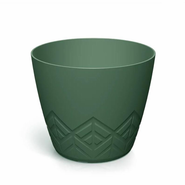 Hrnec Prosperplast ARECO, plast, O 19,8 cm, zelený